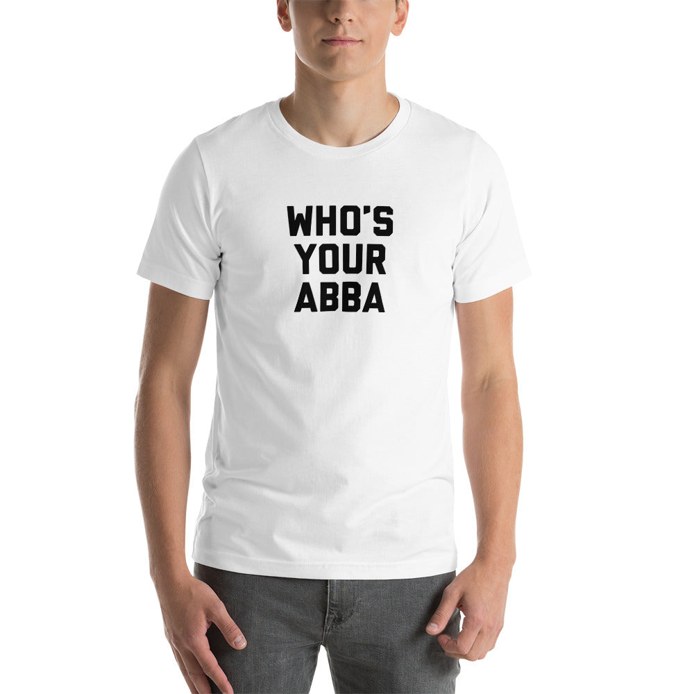 Who's Your Abba Tee – Alef Designs