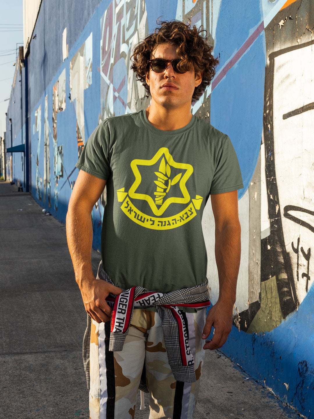 T-shirt Militaire IDF Israel Defense Forces - 100% Coton, Manches Courtes, Neuf Avec étiquettes